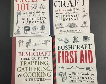 Le coffret Bushcraft : Bushcraft 101 ; Bushcraft avancé ; Le guide de terrain Bushcraft pour le piégeage, la cueillette et la cuisine dans la nature