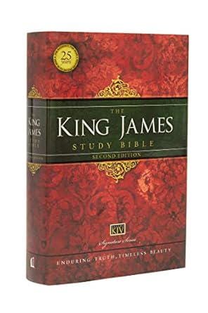 KJV Study Bible, Large Print, Hardcover, Red Letter Edition: Second Edition