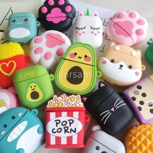 For Airpods 3 Korean Cute Nice Smiley Case For Airpods 2 Pro Earphone Case  Charge Box Soft Wireless Bluetoon Back Cover
