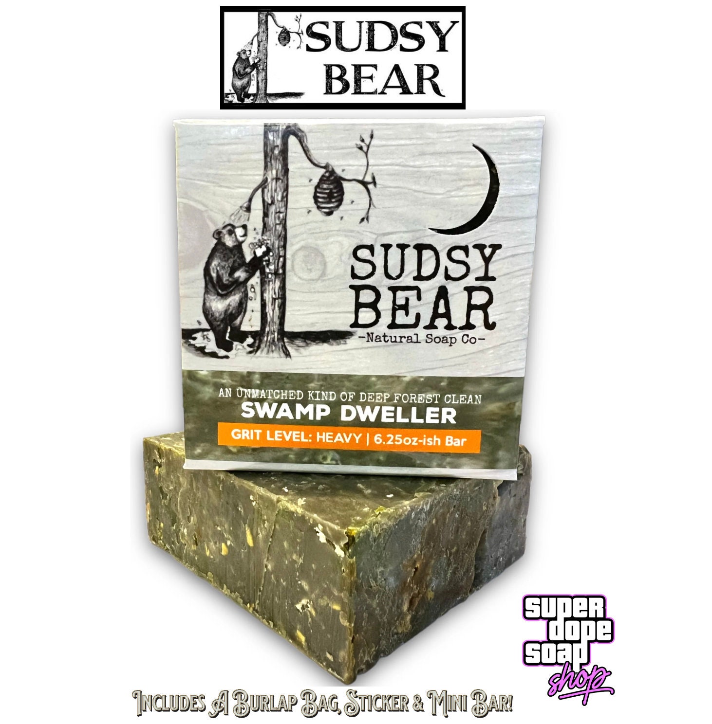 Dr Jekyll Soap bar Cold Breeze Sudsy Bear Squatch