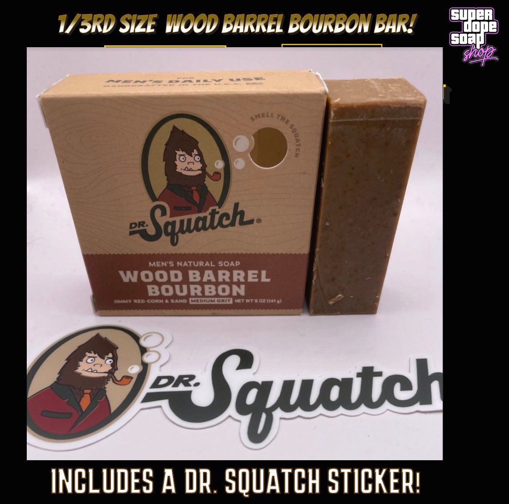 NEW Dr Squatch Soap - Coconut Castaway - 1/8 Samples or Full Bars - SAME  Day Ship by Noon & Tracking - USA