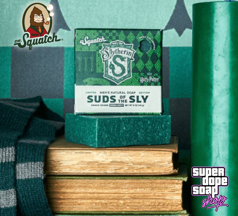 New Dr. Squatch suds of the Sly Harry Potter LIMITED EDITION Soap Bar ...