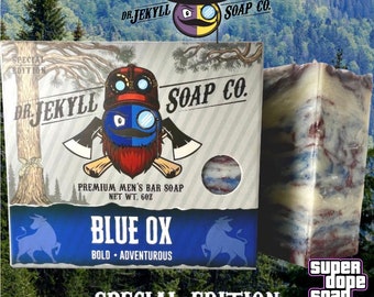 Dr. Squatch Snowy Pine Tar & Frosty Peppermint - Bar Soap Bricc Lot Bundle