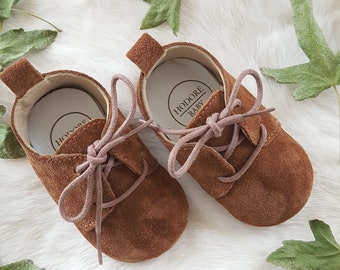 Handcrafted Genuine Leather Baby Shoes - Stylish & Comfortable Footwear for Infants