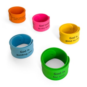 Emotions Promise Jar for Kids Bible Promise Bands Personalized Scripture Jar God's Encouragement Christian Gift for Kids image 2