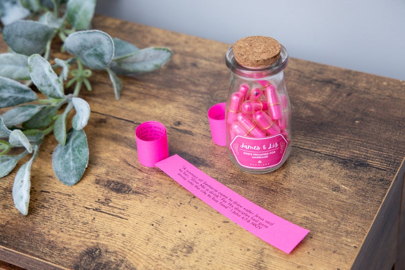Encouragement Promise Bottle Personalized Scripture Bottle God's ...