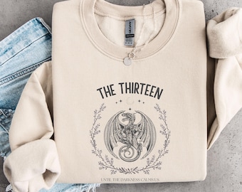 Retro The Thirteen Throne Of Glass Shirt, From Darkness Claim Us Sweatshirt, Bookish Gift, Fantastic Reader Sweatshirt