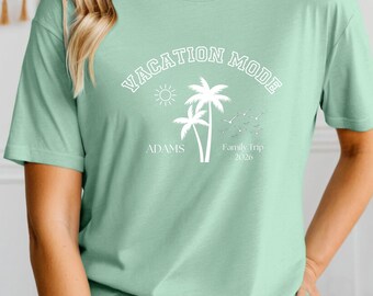 Custom Family Vacation Beach Trip Shirt 2026
