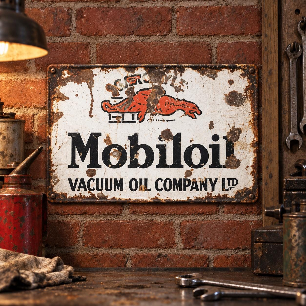 Old Mobil Oil Antique Signs - Etsy