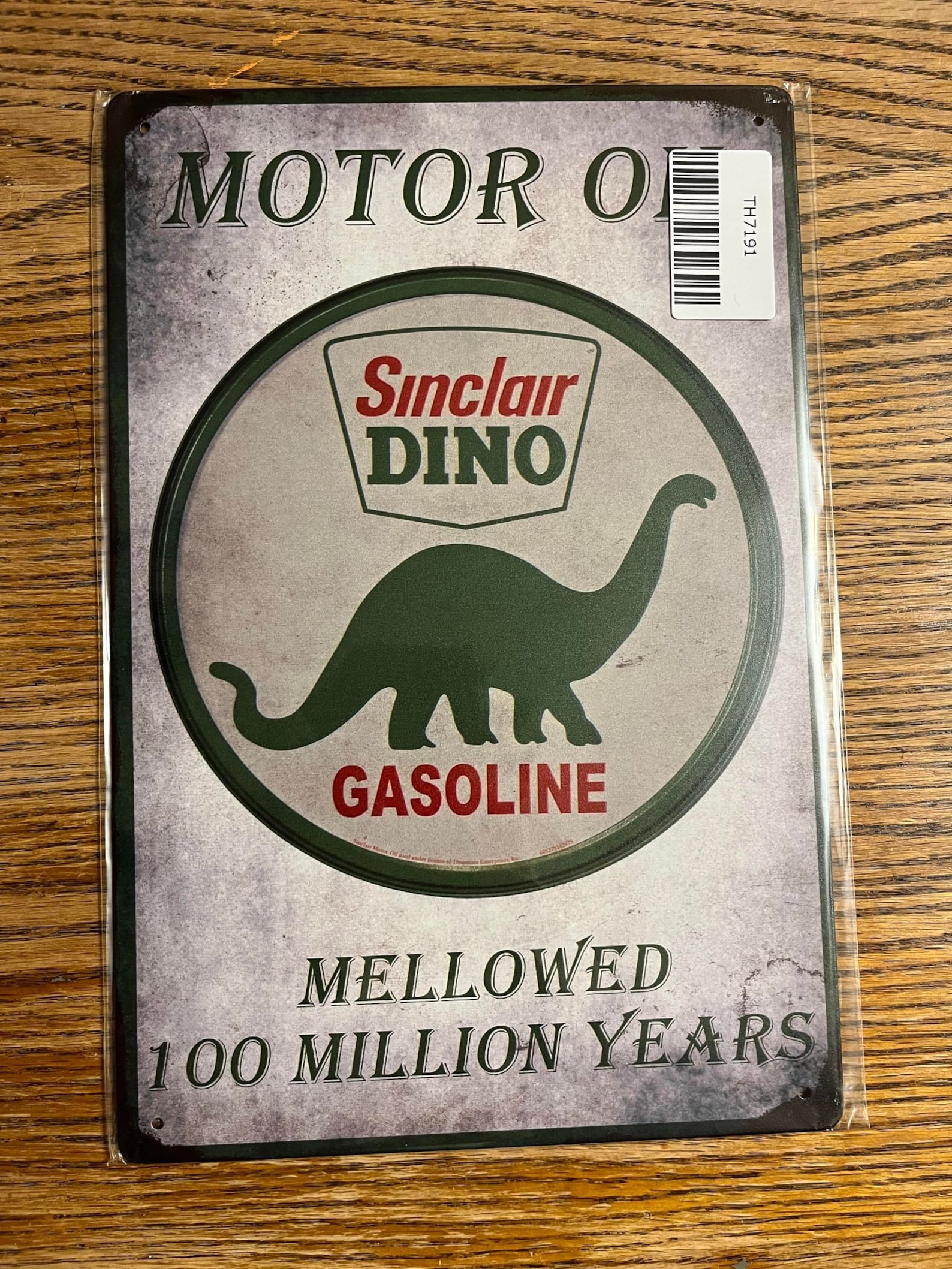 Vintage Sinclair Dino Metal Sign Automotive Signs Gas & Oil Signs ...