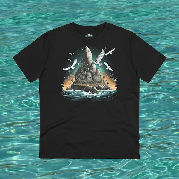 Treasure Isle - Organic Creator T-Shirt - Unisex - Schwarz, Dunkelgrau, French Navy , XXL 3XL 4XL 5XL