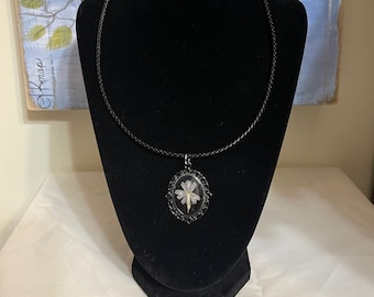 Pressed Flower Necklace