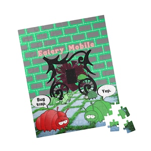 Unique Bug Trap Puzzle - Whimsical Insect Design, Fun for All Ages, Family Game Night, Unique Gift Idea, Educational