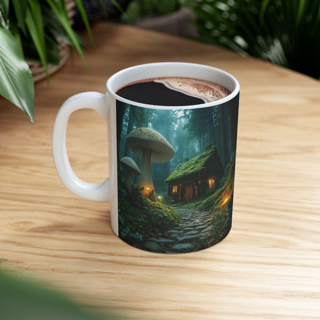 Enchanted Forest Altar Mug | Ceramic Mug - Etsy