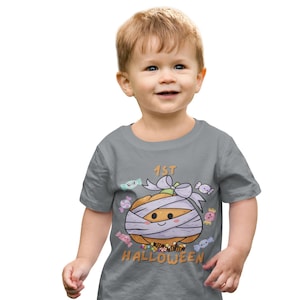 Cute Halloween Infant Tee, 1st Halloween Shirt, Baby Halloween Outfit, Toddler Costume Top, Fall Baby Tee