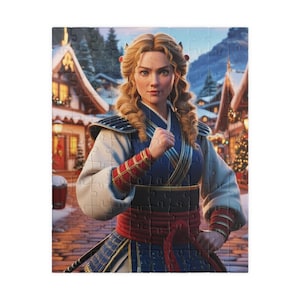 Festive Character Puzzle, 110 to 1014-Piece Holiday Jigsaw, Perfect for Family Gatherings, Gift for Puzzle Lovers, Winter Decor