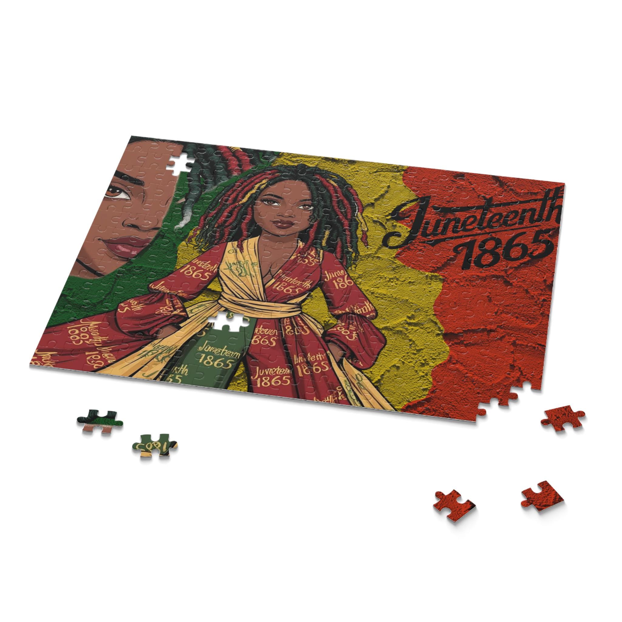 Colorful Juneteenth Puzzle: Freedom Celebration Art (120, 252, 500