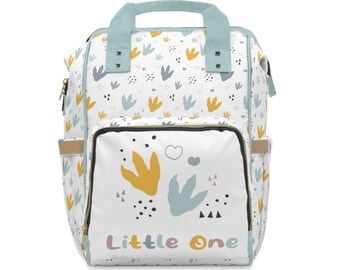 Little One Dinosaur Multifunctional Diaper Backpack