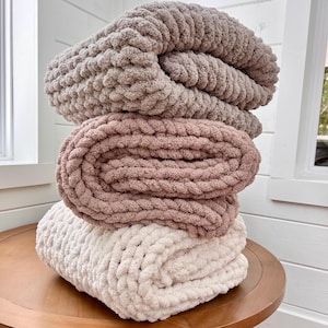 Chunky Knit Blanket