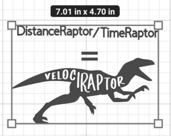 VelociRaptor, car sticker, car decor, dinosaur
