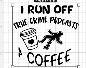 True crime car sticker, car decal