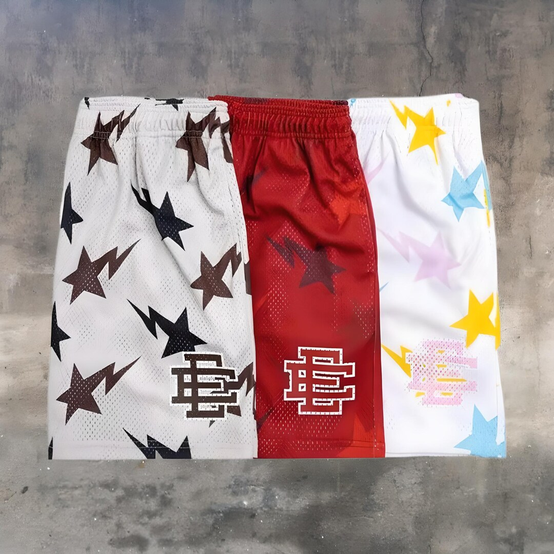 Branded Premium Mesh Shorts EE Mesh Shorts Y2k Streetwear Etsy