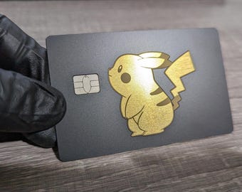 Carte de crédit en métal entièrement personnalisée - Convertissez votre carte de crédit existante en métal