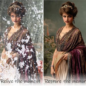 Old Photo Restore, Vintage Photo Retouching, Photo Restoration Service, Photo Editing, Image Repair, Colorize Picture, Photo Enhancing