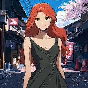 Io nell'arte anime, ritratto anime da foto, ritratto anime personalizzato per la fidanzata, commissione anime, disegno manga, regalo anime personalizzato