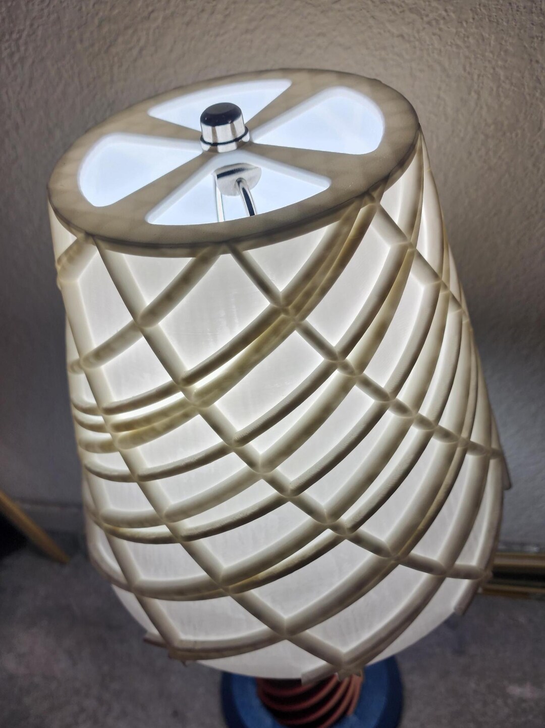 Modern Spiral Web Lamp Shade - Lamp Sold Separate - Etsy