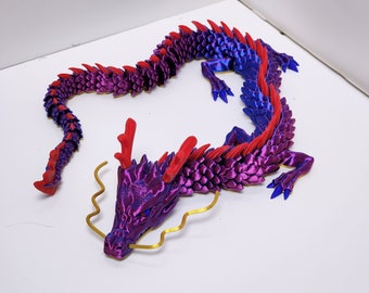 Multi-Color Articulated Dragon by McGybeer