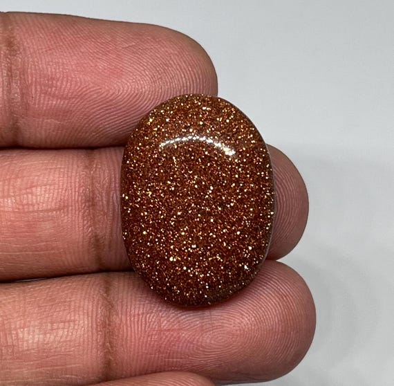 Marvelous Smooth Polished Sunstone Cabochon Golden Sunstone Oval