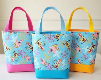 SpongeBob Kids Tote Bag / Canvas and Cotton