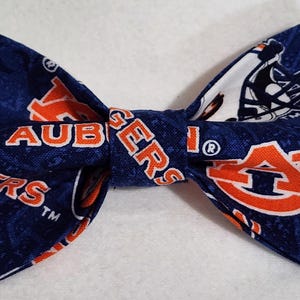 Auburn Tigers Dog/Cat Bowtie / Choose a size