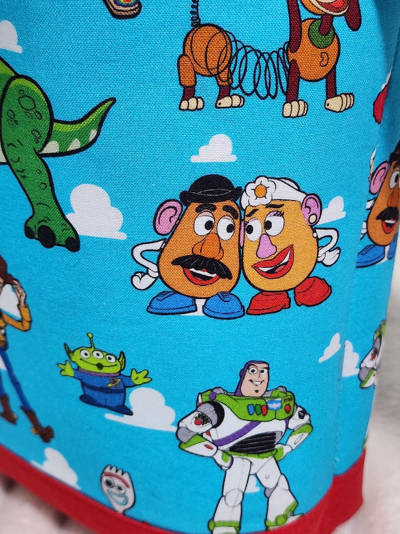 Disney Toy Story Tote Bag / Canvas and Cotton / Choose a Color image 9