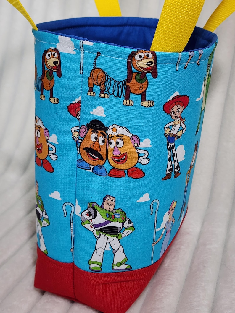Disney Toy Story Tote Bag / Canvas and Cotton / Choose a Color image 6