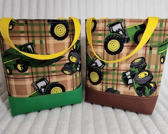 John Deere Kids Tote Bag / Canvas and Cotton