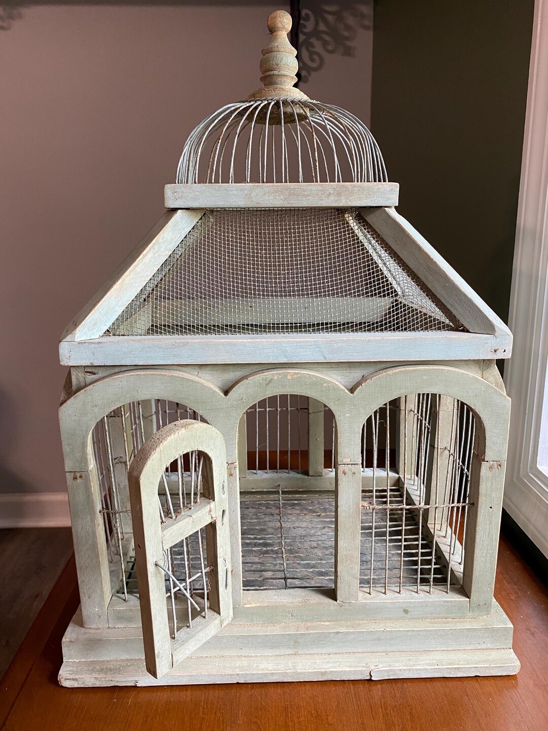 Bird Cage Wooden With Doors