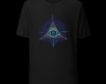 Signalauge | Halo Signal T-Shirt | Unisex schwarzes Shirt