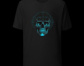 Totenkopf | Halo Signal T-Shirt | Unisex schwarzes Shirt