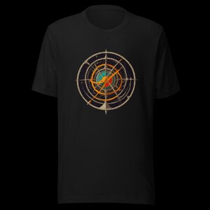 Signal Armillary | HaloSignal Graphic Tee | Unisex Black Shirt