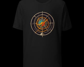 Signalarmillar | Halo Signal T-Shirt | Unisex schwarzes Shirt