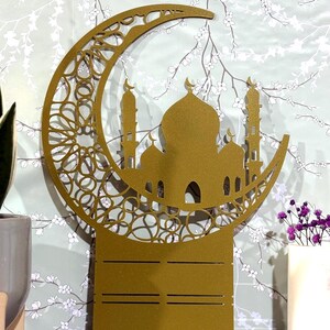 Ramadan decoration ,Ramadan and Eid decor crescent, Masjid , Eid decorations Islamic Gifts Religious home decor, mosque Hilal Ramadan Gifts