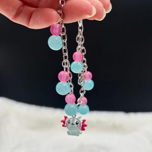 Bestselling adorable adjustable silver axolotl bracelet