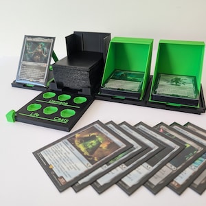 Big LOTR Magic The Gathering Card Storage Box, Premium Engraved