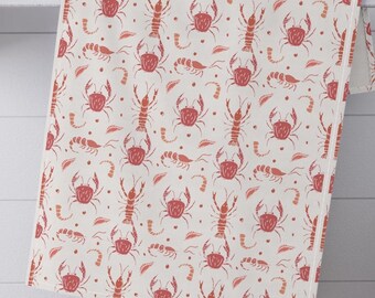 Tons of Seafood Kitchen Towel