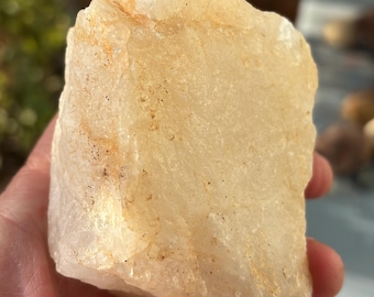 Natural Milky White Quartz Chunk