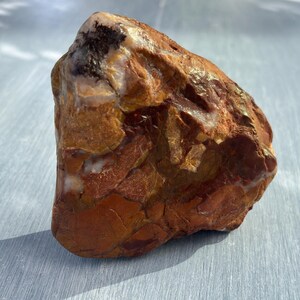 Brecciated Yellow Jasper Rough Stone