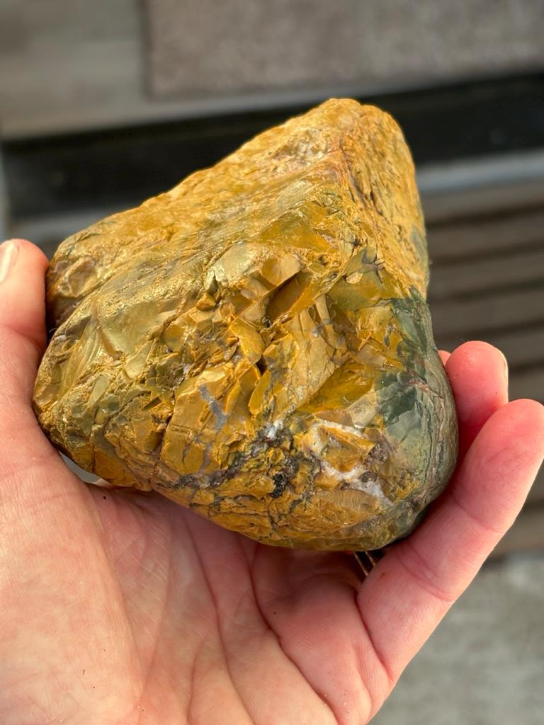 Large Yellow and Green Jasper - Etsy