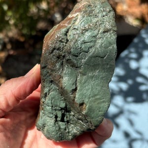 Green and Brown Jasper Natural Stone